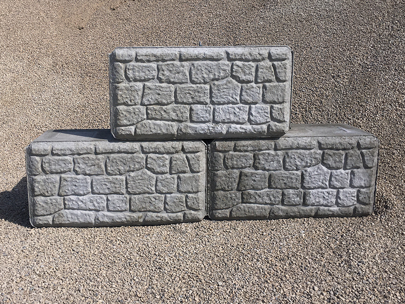 Cobble Stone Decorative Interlocking Lego Block